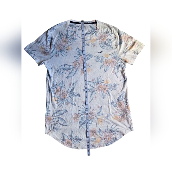 Hollister Floral Print Men's Shirt Size M - Picture 2 of 3